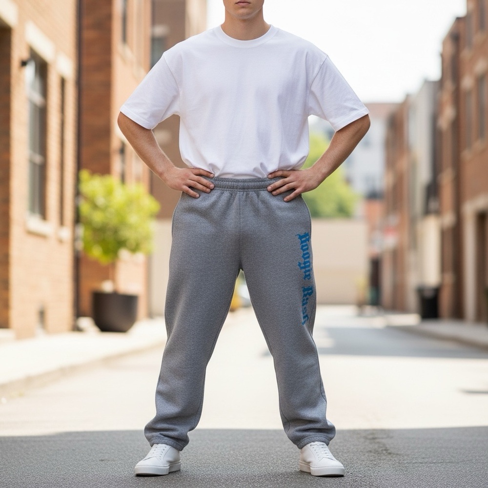 🏍️ Gildan Uni-Sex Artwork Jogging Pants #251 - Picture 3 of 13